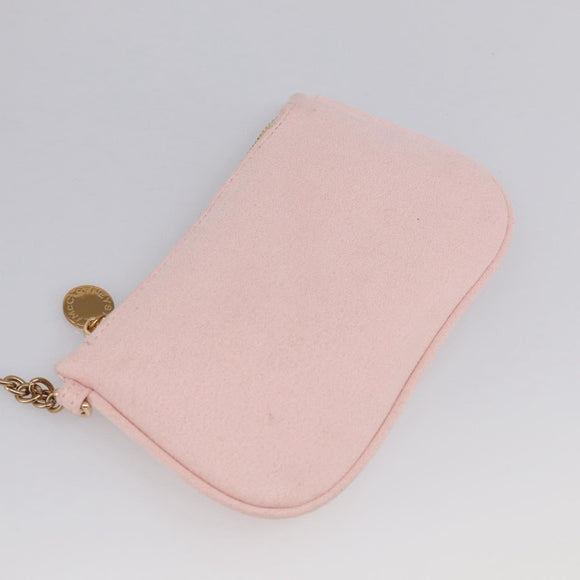 Stella McCartney Chain Falabella Bag Polyester 2way Pink 234387 Auth 215543A