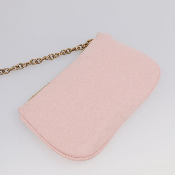 Stella McCartney Chain Falabella Bag Polyester 2way Pink 234387 Auth 215543A