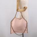 Stella McCartney Chain Falabella Bag Polyester 2way Pink 234387 Auth 215543A-28