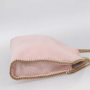 Stella McCartney Chain Falabella Bag Polyester 2way Pink 234387 Auth 215543A-4