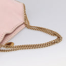 Stella McCartney Chain Falabella Bag Polyester 2way Pink 234387 Auth 215543A-7