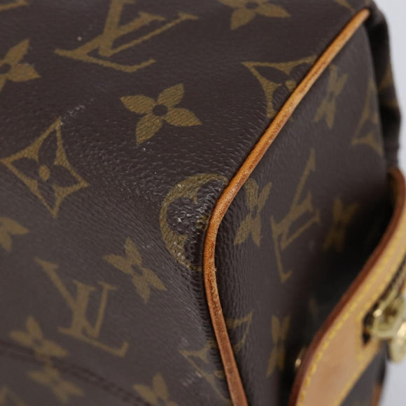 LOUIS VUITTON Monogram Trousse Patte Pression Pouch M47636 LV Auth 215549