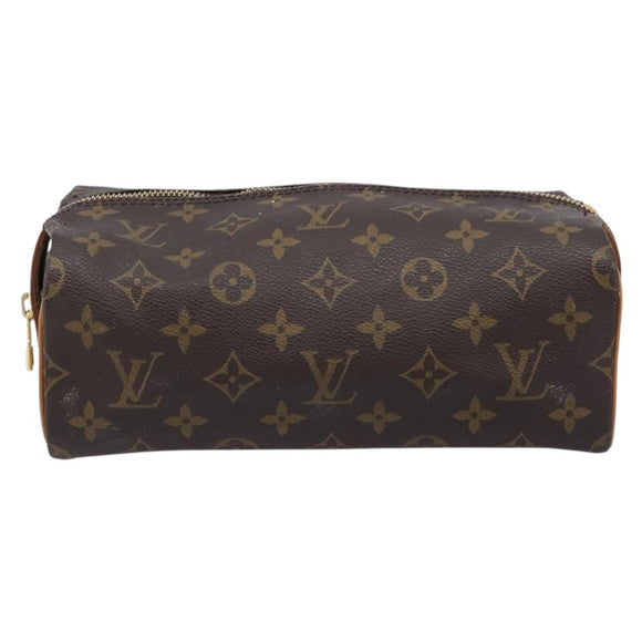 LOUIS VUITTON Monogram Trousse Patte Pression Pouch M47636 LV Auth 215549