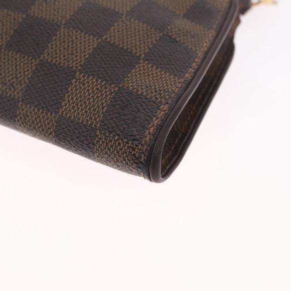 LOUIS VUITTON Damier Ebene Sophie Shoulder Bag N51135 LV Auth 215550
