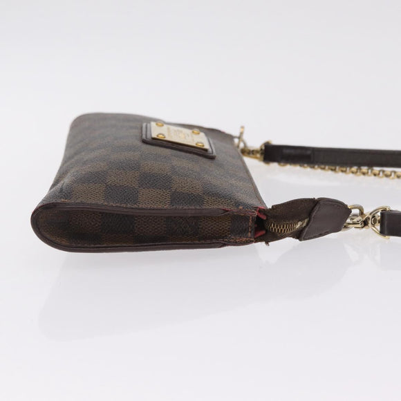 LOUIS VUITTON Damier Ebene Sophie Shoulder Bag N51135 LV Auth 215550