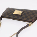 LOUIS VUITTON Damier Ebene Sophie Shoulder Bag N51135 LV Auth 215550-7