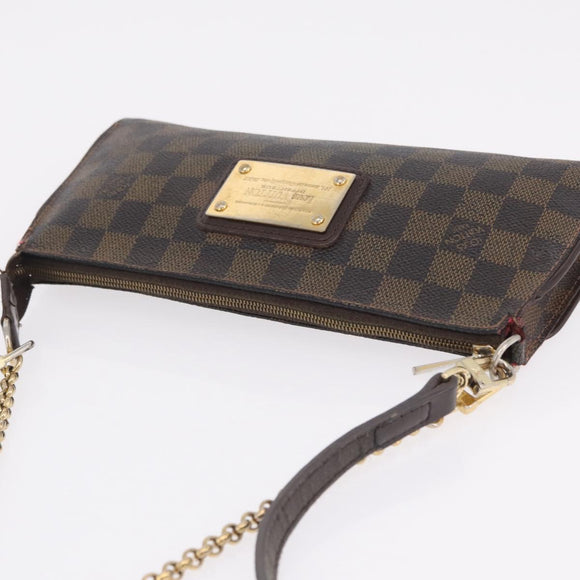 LOUIS VUITTON Damier Ebene Sophie Shoulder Bag N51135 LV Auth 215550
