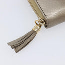 GUCCI Soho Long Wallet Leather Gold 308004 Auth 215554V-13