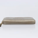 GUCCI Soho Long Wallet Leather Gold 308004 Auth 215554V-7