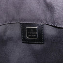 FENDI Tote Bag Canvas Black Auth 215557-15