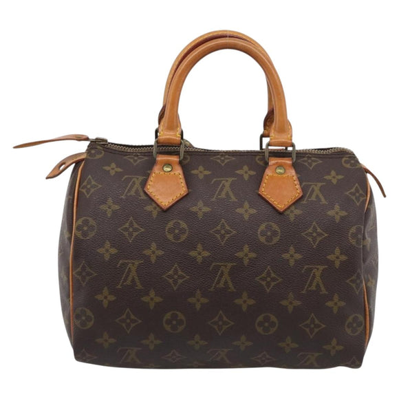 LOUIS VUITTON Monogram Speedy 25 Hand Bag M41528 LV Auth 215561V