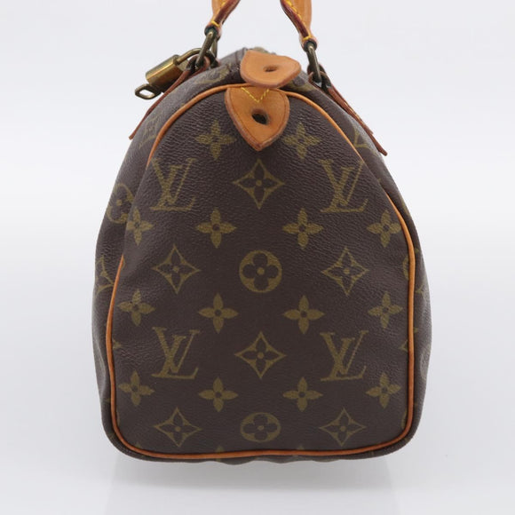 LOUIS VUITTON Monogram Speedy 25 Hand Bag M41528 LV Auth 215561V