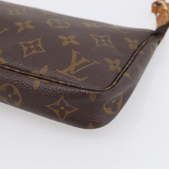LOUIS VUITTON Monogram Pochette Accessoires Pouch M51980 LV Auth 215572