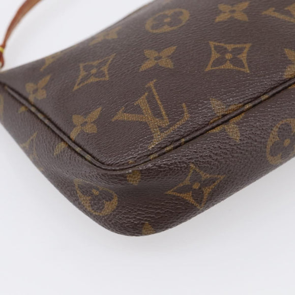 LOUIS VUITTON Monogram Pochette Accessoires Pouch M51980 LV Auth 215572