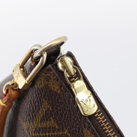 LOUIS VUITTON Monogram Pochette Accessoires Pouch M51980 LV Auth 215572