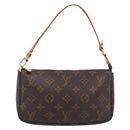 LOUIS VUITTON Monogram Pochette Accessoires Pouch M51980 LV Auth 215572-2