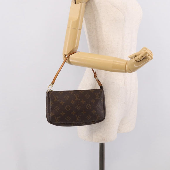 LOUIS VUITTON Monogram Pochette Accessoires Pouch M51980 LV Auth 215572