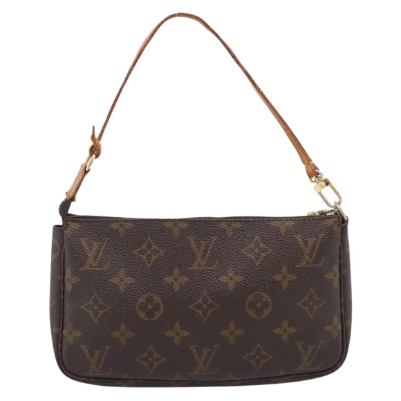 LOUIS VUITTON Monogram Pochette Accessoires Pouch M51980 LV Auth 215572