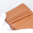 CELINE Triomphe Compact Wallet PVC Black Gold Auth 215575V-16