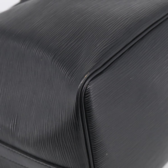 LOUIS VUITTON Epi Petit Noe Shoulder Bag Black M44102 LV Auth 215577V
