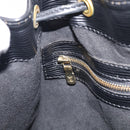 LOUIS VUITTON Epi Petit Noe Shoulder Bag Black M44102 LV Auth 215577V-17