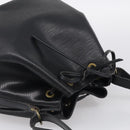 LOUIS VUITTON Epi Petit Noe Shoulder Bag Black M44102 LV Auth 215577V-6