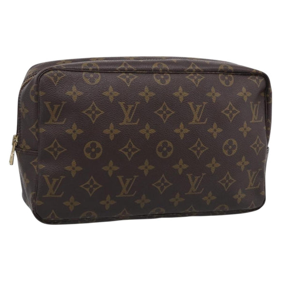 LOUIS VUITTON Monogram Trousse Toilette 28 Clutch Bag M47522 LV Auth 215580A