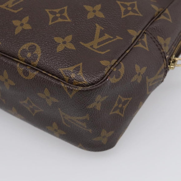 LOUIS VUITTON Monogram Trousse Toilette 28 Clutch Bag M47522 LV Auth 215580A