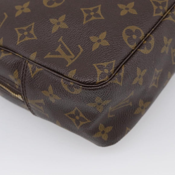 LOUIS VUITTON Monogram Trousse Toilette 28 Clutch Bag M47522 LV Auth 215580A