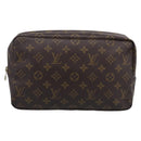 LOUIS VUITTON Monogram Trousse Toilette 28 Clutch Bag M47522 LV Auth 215580A-2