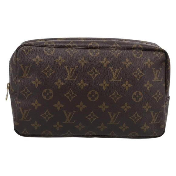LOUIS VUITTON Monogram Trousse Toilette 28 Clutch Bag M47522 LV Auth 215580A