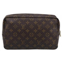 LOUIS VUITTON Monogram Trousse Toilette 28 Clutch Bag M47522 LV Auth 215580A-3