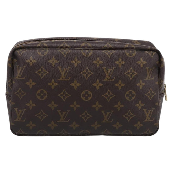 LOUIS VUITTON Monogram Trousse Toilette 28 Clutch Bag M47522 LV Auth 215580A