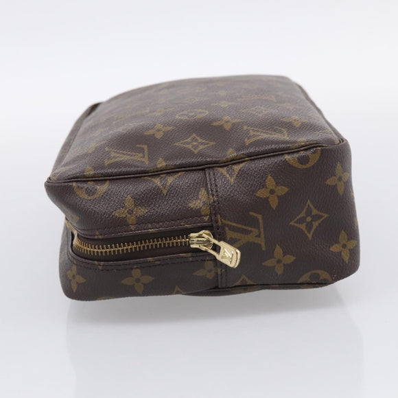 LOUIS VUITTON Monogram Trousse Toilette 28 Clutch Bag M47522 LV Auth 215580A