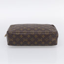 LOUIS VUITTON Monogram Trousse Toilette 28 Clutch Bag M47522 LV Auth 215580A-7