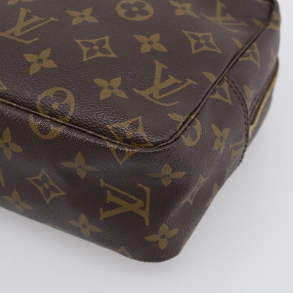LOUIS VUITTON Monogram Trousse Toilette 28 Clutch Bag M47522 LV Auth 215580A