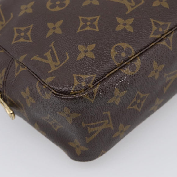 LOUIS VUITTON Monogram Trousse Toilette 28 Clutch Bag M47522 LV Auth 215580A