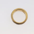CHANEL Ring Metal Gold Tone #13(JP Size) CC Auth 215585-10