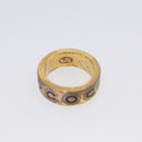 CHANEL Ring Metal Gold Tone #13(JP Size) CC Auth 215585-6