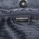 BURBERRY Nova Check Shoulder Bag PVC Beige Silver Auth 215587-15