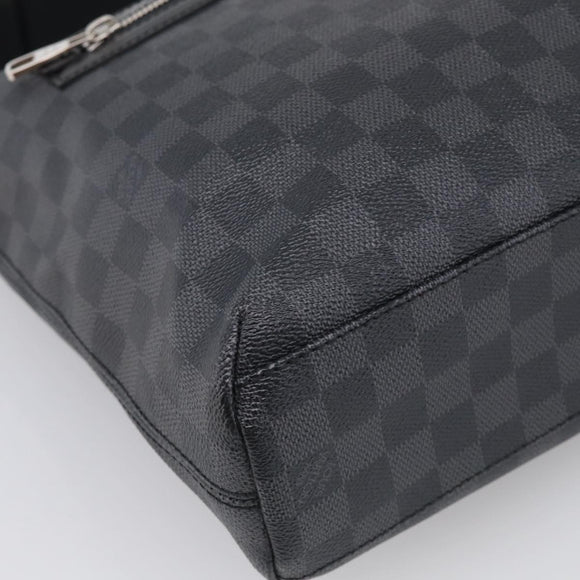 LOUIS VUITTON Damier Graphite Mick GM Shoulder Bag N41105 LV Auth 215595V