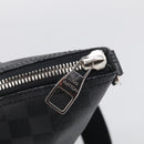 LOUIS VUITTON Damier Graphite Mick GM Shoulder Bag N41105 LV Auth 215595V-15