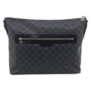LOUIS VUITTON Damier Graphite Mick GM Shoulder Bag N41105 LV Auth 215595V-2