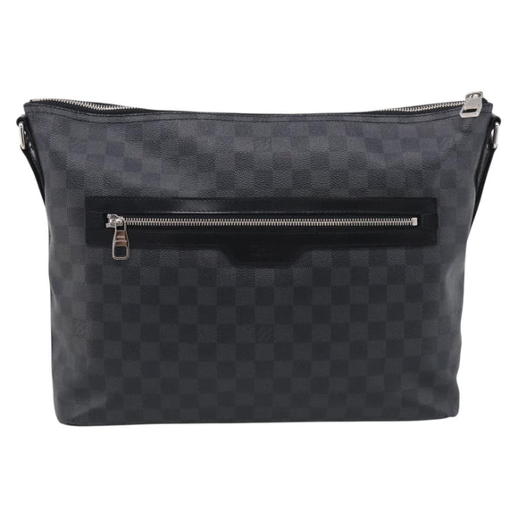 LOUIS VUITTON Damier Graphite Mick GM Shoulder Bag N41105 LV Auth 215595V