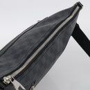 LOUIS VUITTON Damier Graphite Mick GM Shoulder Bag N41105 LV Auth 215595V-6