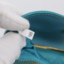 PRADA Chain Shoulder Bag Nylon Blue Gold Auth 215598V-24