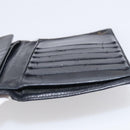 CHANEL Wallet Caviar Skin Black Gold CC Auth 215620-14