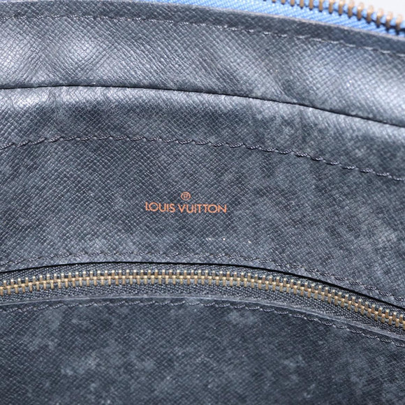 LOUIS VUITTON Epi Porte Documents Voyage Business Bag Blue M54475 LV Auth 215686