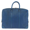 LOUIS VUITTON Epi Porte Documents Voyage Business Bag Blue M54475 LV Auth 215686-2