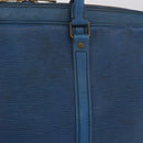 LOUIS VUITTON Epi Porte Documents Voyage Business Bag Blue M54475 LV Auth 215686-4